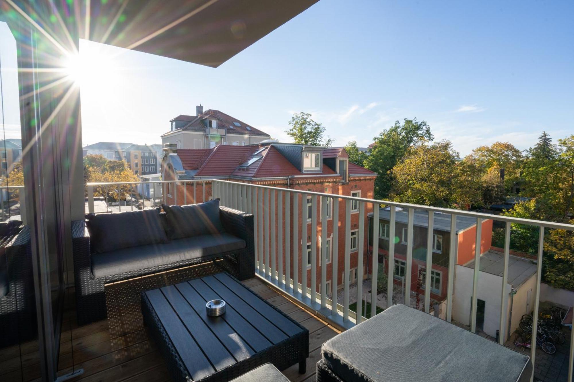 Supreme City Dream Mit Terrasse Und Parkplatz - 110M² Дрезден Экстерьер фото